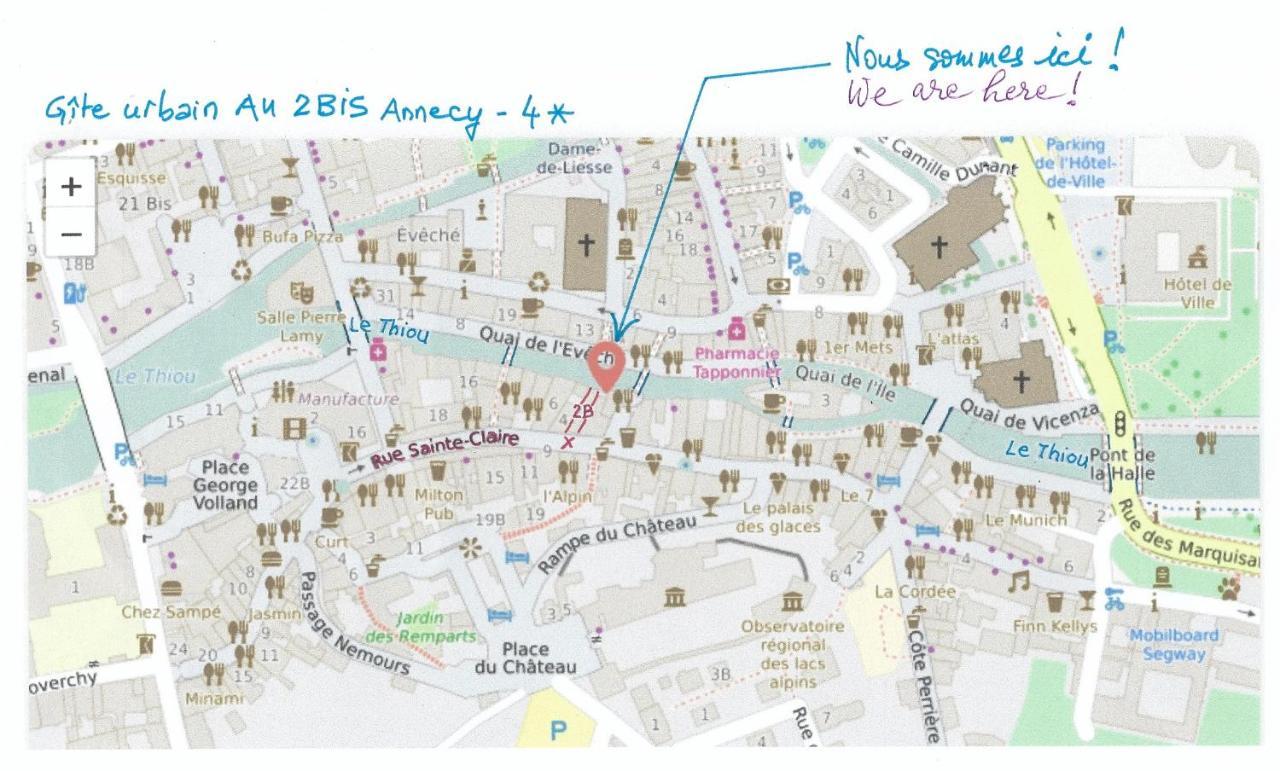 Gite Urbain Au 2Bis - Annecy Eksteriør bilde